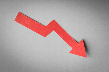 Decrease Graph About Business Concept
