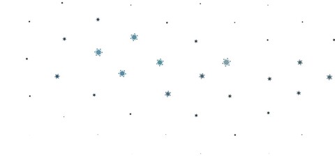 Light gray vector pattern with coronavirus elements.