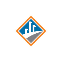 finance logo , growth logo vector