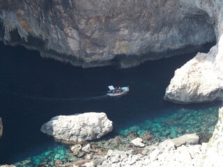blue grotto Blaue Grotte Malta