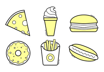 fast food icons