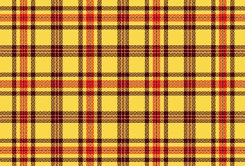 red and yellow plaid