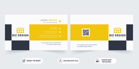 Creative Business Card Template | Modern Business Card Design | Corporate Business Card Template