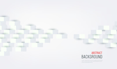 3ds texture paper cut design, White abstract texture. Vector background can be used in cover design, brochures, book design, poster, cd cover, website backgrounds or digital advertising.