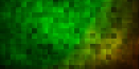 Dark Green vector layout with lines, rectangles.