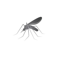 Mosquito icon vector insert mosquito flat illustration icon app