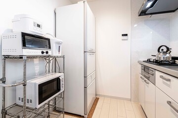 Sink and small kitchen corner in the room At the condominium