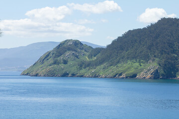 Obraz premium Parque Nacional Islas Cíes en día soleado.