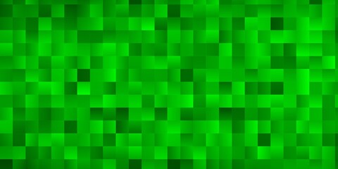 Light Green vector backdrop with rectangles.