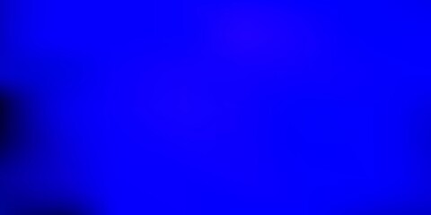 Dark blue vector abstract blur backdrop.