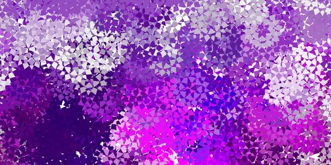 Light blue vector texture with triangular style.