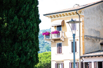 Old town of Salo on Lake Garda