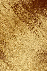 Gold foil paper decorative texture background for artwork - Illustration 