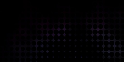 Dark BLUE vector background with spots. Glitter abstract illustration with colorful drops. Pattern for booklets, leaflets.