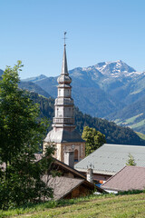 Village d'Hauteluce dans le Beaufortain
