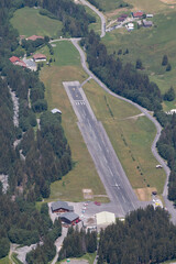 Aérodrome en montagne (Megève)