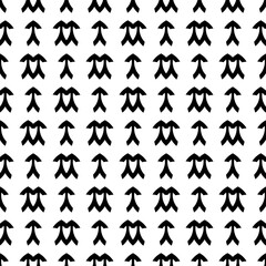 seamless pattern with arrows. simple geometrical illustration.