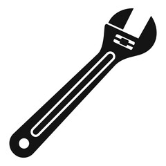 Car adjustable key icon. Simple illustration of car adjustable key vector icon for web design isolated on white background