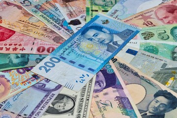 Morocco Dirham with other world currencies.