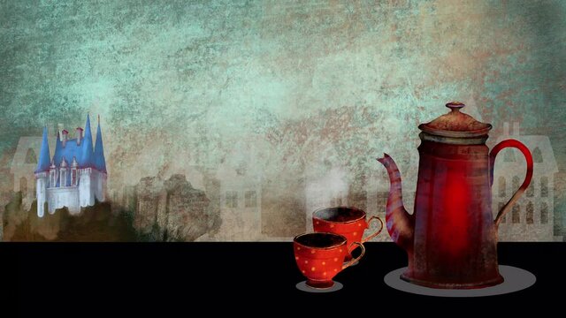 fairy tales animated screensaver closed loop animation for the children's channel 2b animation