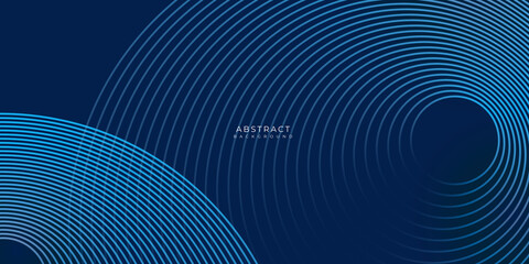 Bright navy blue dynamic fluid abstract vector background. Curved wavy moves shapes. Gradient classic color. 3D cover of business presentation banner for sale event night party.