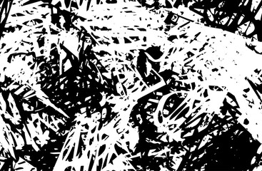 Grunge texture black and white seamless