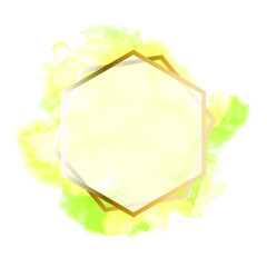 Background illustration blank for template greeting card. Background vector abstract border frame can use wallpaper wedding invitation, banner business, style paper card, rainbow green bright elegant.