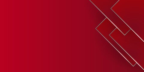 Abstract lines pattern technology on red gradients background.