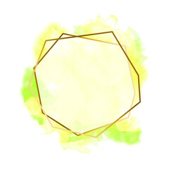 Background illustration blank for template greeting card. Background vector abstract border frame can use wallpaper wedding invitation, banner business, style paper card, rainbow green bright elegant.