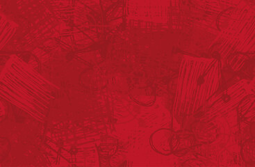 Grunge color. Chaotic seamless background. Repeating abstract texture