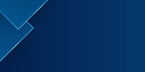 Blue background with abstract arrow spiral modern element for banner, presentation design and flyer