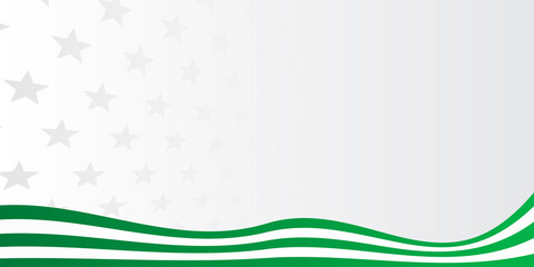 Abstract green background with square shapes. Abstract green wave background. Modern green web header abstract background. Vector illustration design