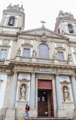 Fototapeta na wymiar Church of Bom Jesus Do Monte, Braga, Portugal