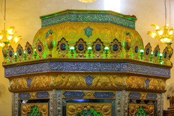 The shrine of Imam Ali Ibn Abi Talib in Najaf, Karbala, Iraq