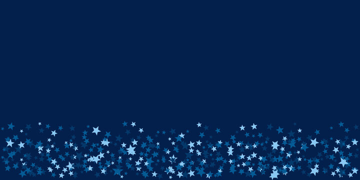 Blue star pattern background for wide banner. Vector illustration design for presentation, banner, cover, web, flyer, card, poster, wallpaper, texture, slide, magazine, and powerpoint.