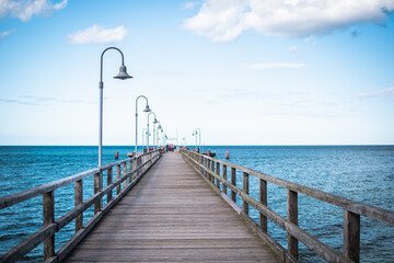 Obraz premium Seebrücke Göhren