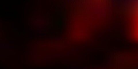 Dark red vector blurred pattern.