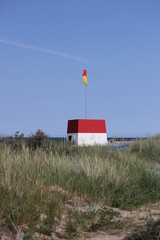 Lifeguard tower, Bornholm, Denmark