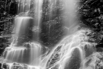 Scorus waterfall, Valcea county, Romania