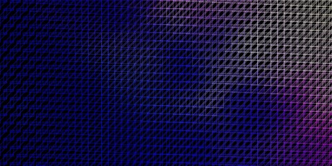 Dark Pink, Blue vector pattern with lines. Colorful gradient illustration with abstract flat lines. Smart design for your promotions.