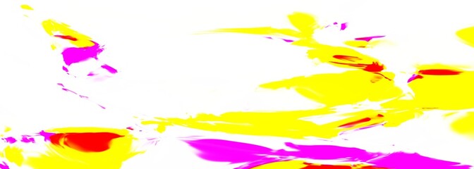 abstract colorful splashes on white background