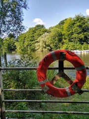 red life buoy