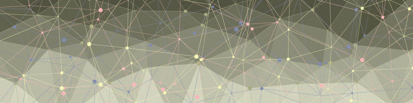 Powder Pink color Abstract color Low-Polygones Generative Art background illustration