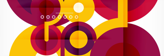 Сircles and lines abstract background for covers, banners, flyers and posters and other templates