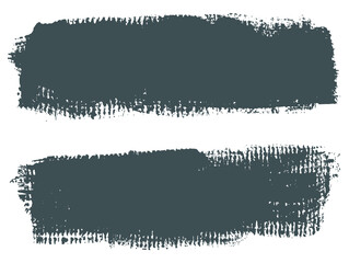 Vector grunge paint stroke banner.