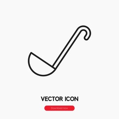 ladle icon vector sign symbol