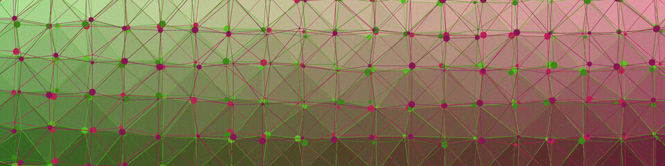 Rose Red color Abstract color Low-Polygones Generative Art background illustration