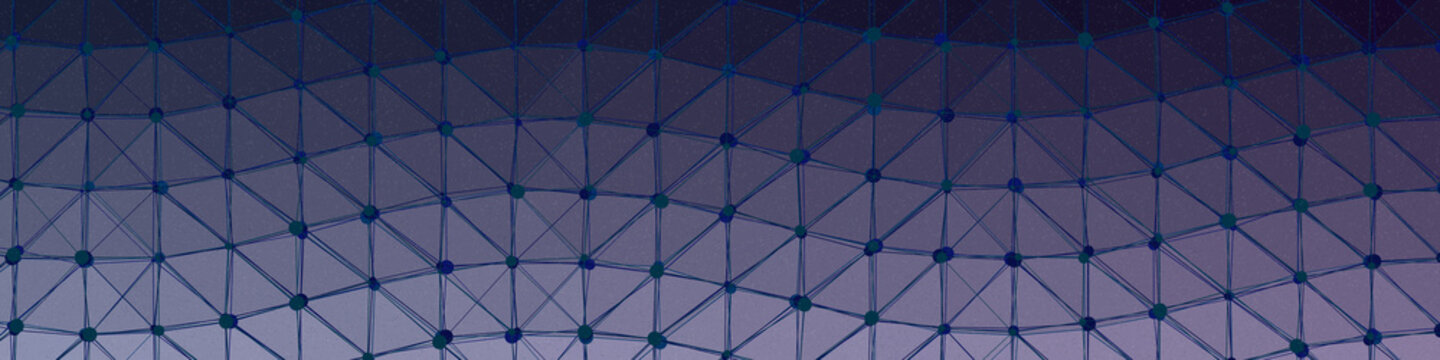 Dark Blue color Abstract color Low-Polygones Generative Art background illustration