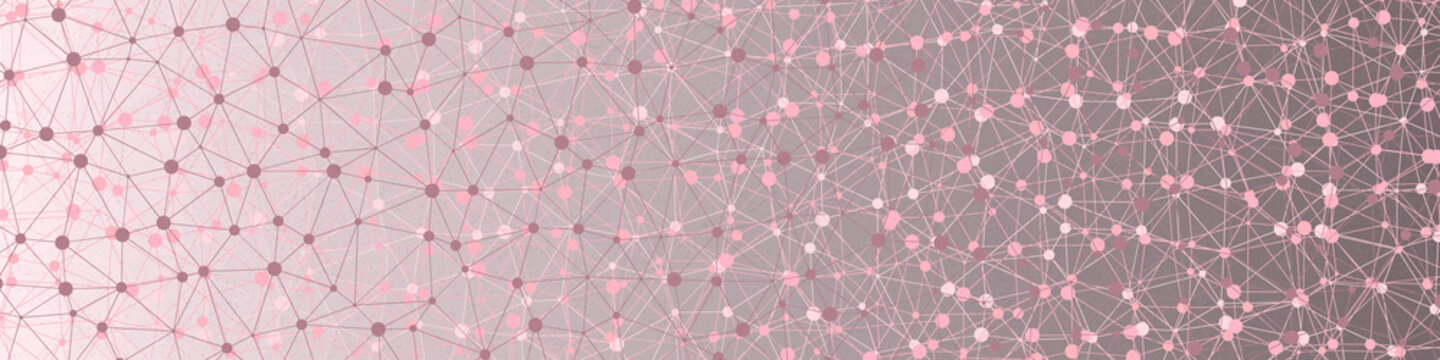 Soft Pink color Abstract color Low-Polygones Generative Art background illustration