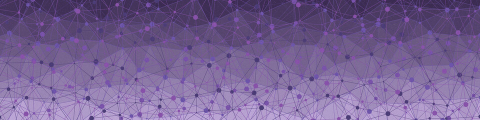Fototapeta premium Royal Purple color Abstract color Low-Polygones Generative Art background illustration
